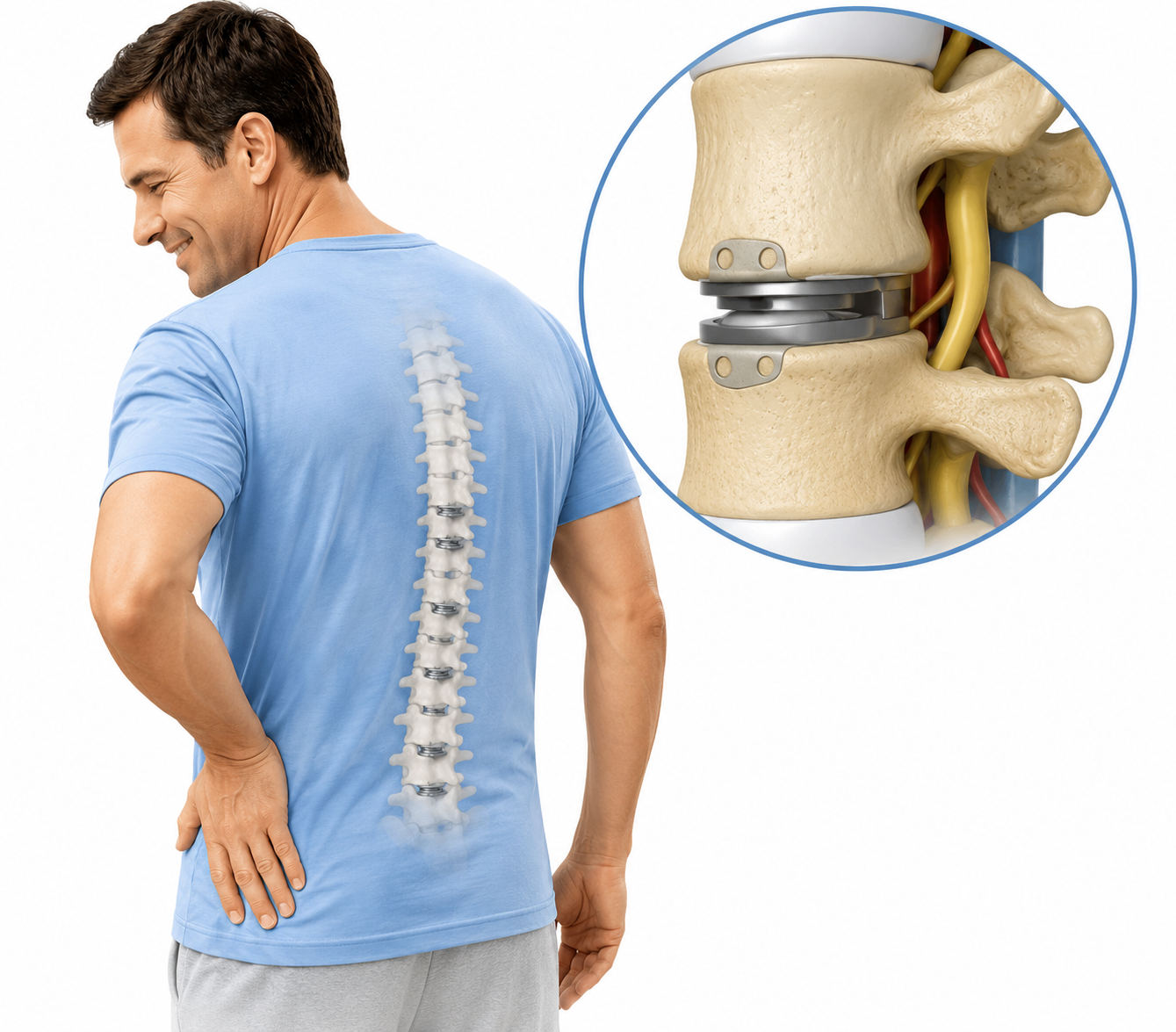 Cervical or lumbar disc degeneration